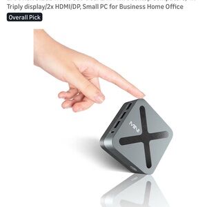 MINIX Z97 mini PC Intel N97 12GB/512GB SSD Dual Land Triple 4K Display